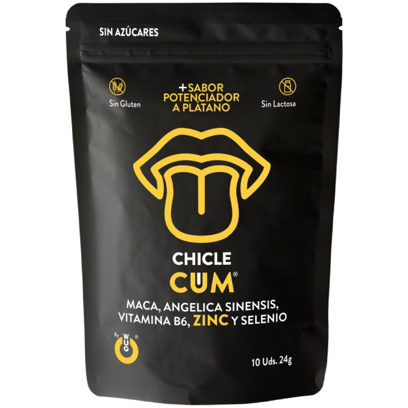 Buy Wug Sex Sense - Cum Ejaculation Increase Gum & Semen Banana Flavor 10 Units