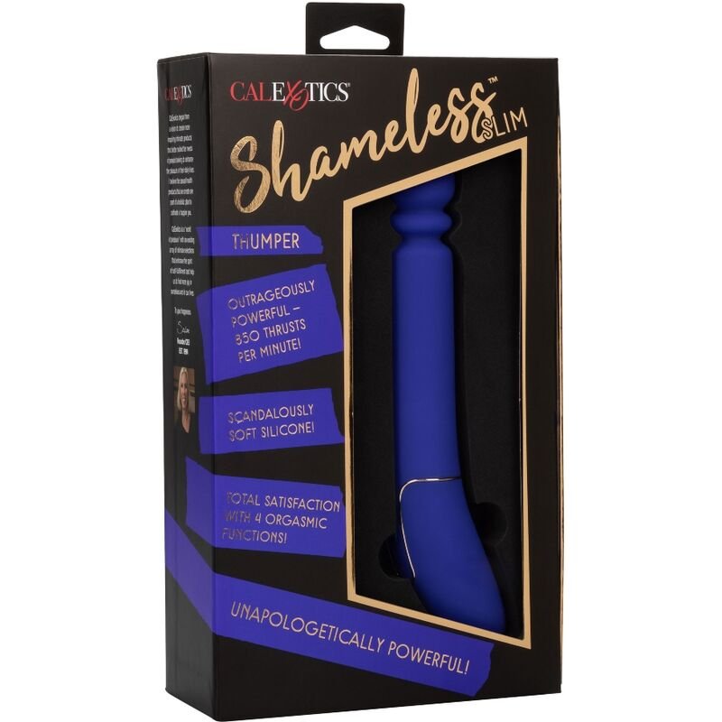 Calexotics - Shameless Slim Thumper - Blue CALEXOTICS - SHAMELESS SLIM THUMPER - BLUE