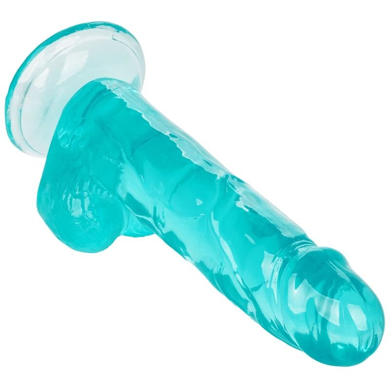 Calexotics - Size Queen Dildo Blue 15.3 Cm CALEXOTICS - SIZE QUEEN DILDO BLUE 15.3 CM
