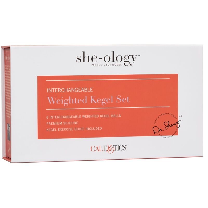 Calexotics - She-ology Set Bolas Kegel Intercambiables CALEXOTICS - SHE-OLOGY SET BOLAS KEGEL INTERCAMBIABLES