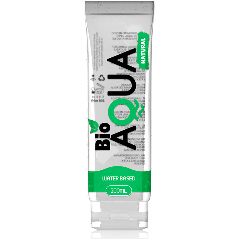 BIOAQUA - LUBRICANT NATURAL INGREDIENTS WATER BASED 200 ML BIOAQUA