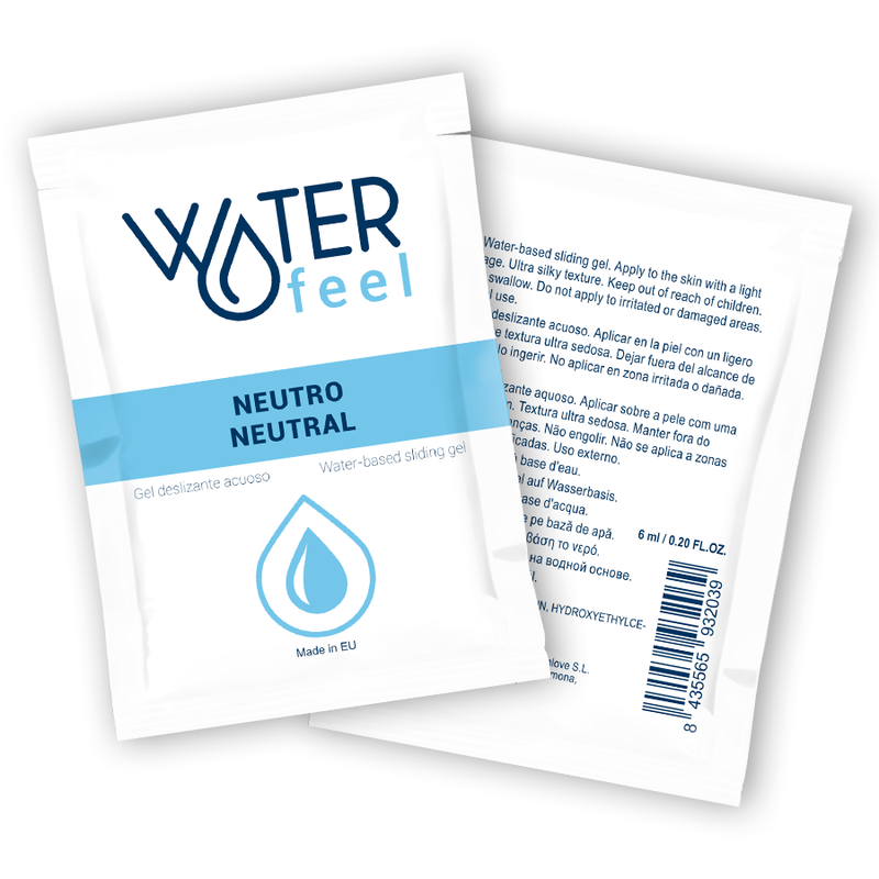 WATERFEEL - NEUTRAL WATER-BASED SLIDING GEL 6 ML WATERFEEL