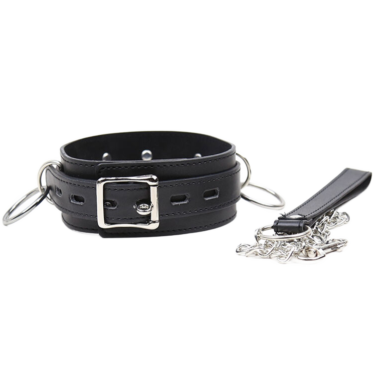 OHMAMA FETISH - SUBMISSION NECKLACE WITH 3 RINGS OHMAMA FETISH