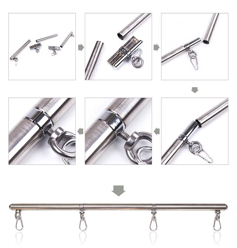Buy Ohmama Fetish - Restraint Bar 4 Hooks OHMAMA FETISH - RESTRAINT BAR 4 HOOKS OHMAMA FETISH