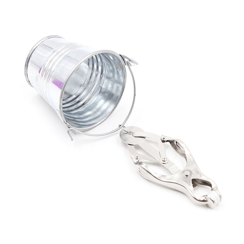 Ohmama Fetish Nipple Clamps With Buckets OHMAMA FETISH NIPPLE CLAMPS WITH BUCKETS