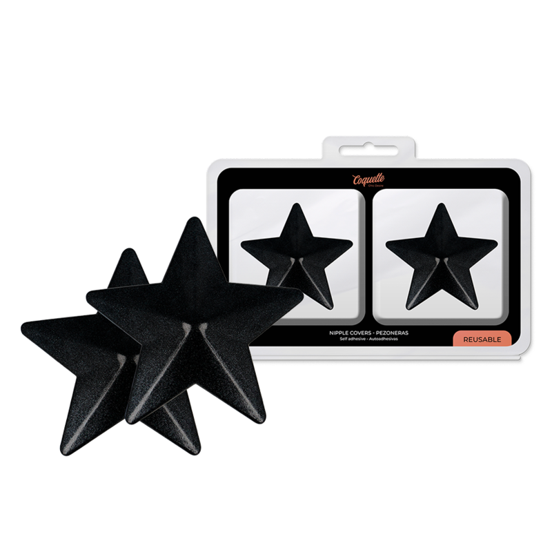 Buy Coquette Chic Desire - Nipple Covers Black Stars Coquette Chic Desire - Nipple Covers Black Stars