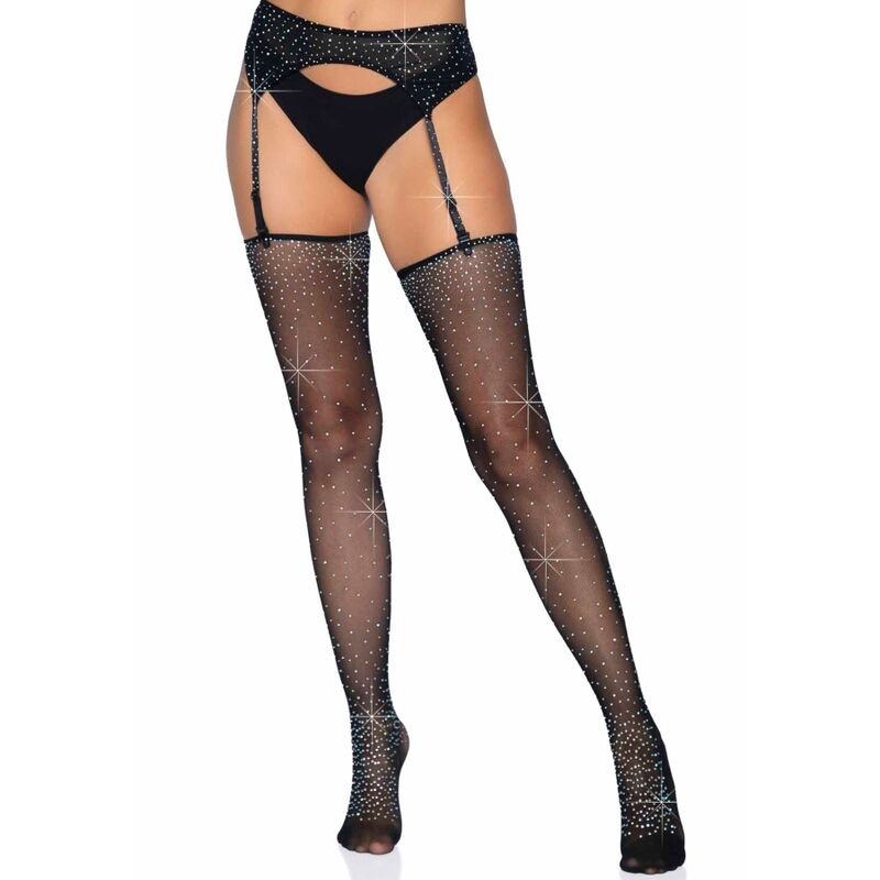 LEG AVENUE - GARTER BELT AND STOCKINGS SET ONE SIZE LEG AVENUE SETS