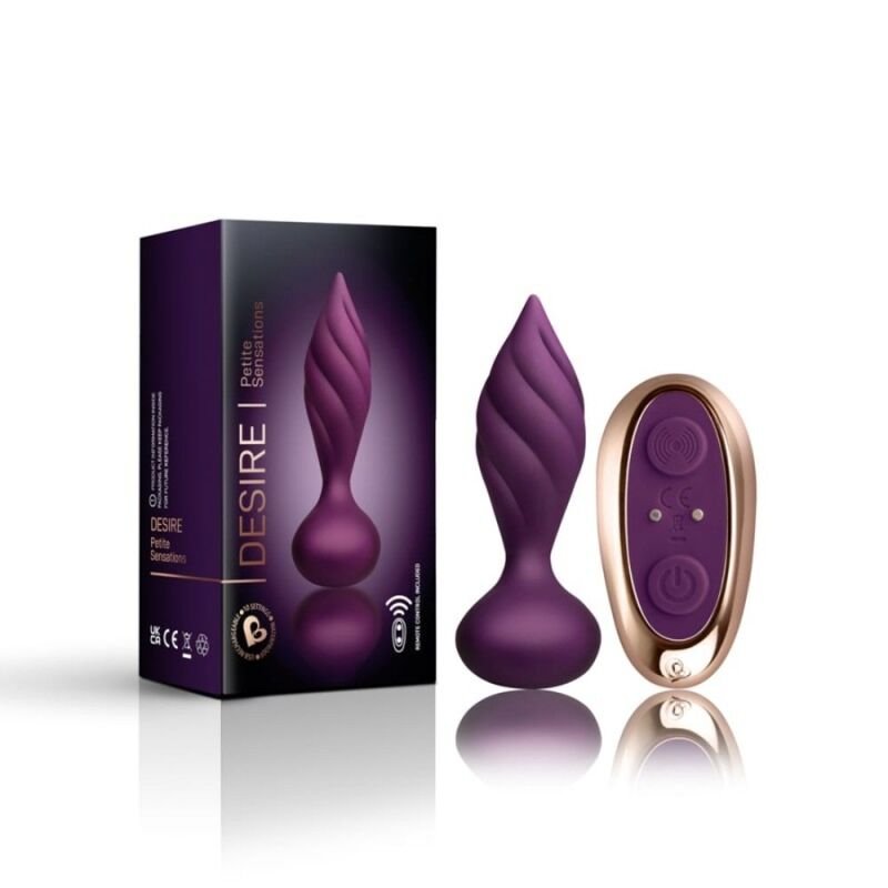 Rocks-off - Desire Anal Stimulator - Lilac ROCKS-OFF - DESIRE ANAL STIMULATOR - LILAC