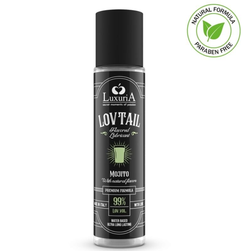 INTIMATELINE - LUXURIA WATER BASED LOVTAIL LUBRICANT MOJITO 60 ML INTIMATELINE LUXURIA