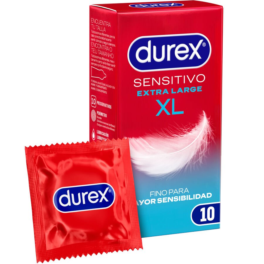 Buy Durex - Sensitive Xl Condoms 10 Units