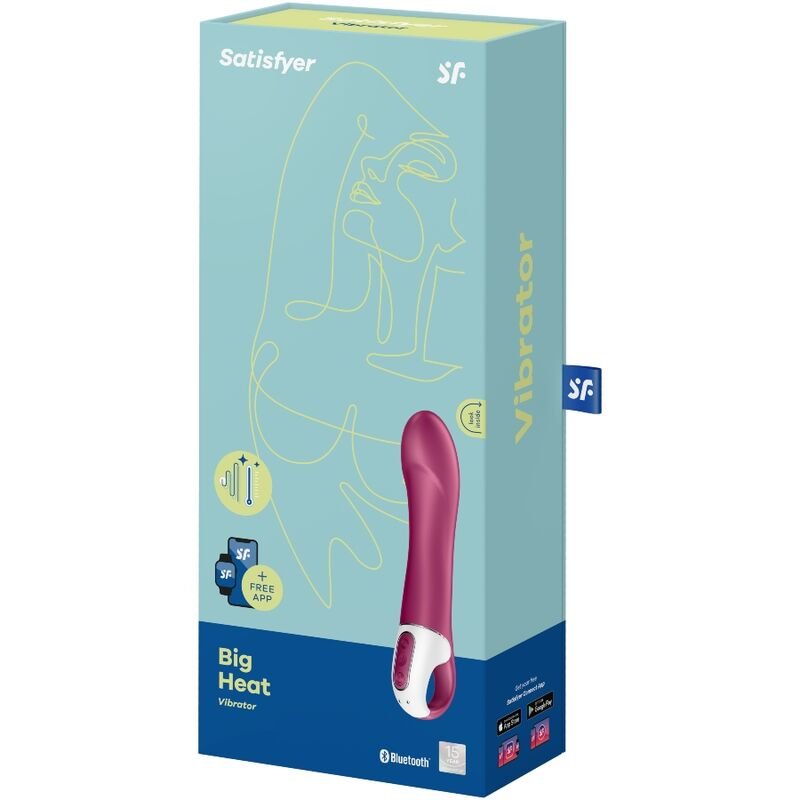 Satisfyer - Big Heat Gspot Vibrator SATISFYER - BIG HEAT GSPOT VIBRATOR
