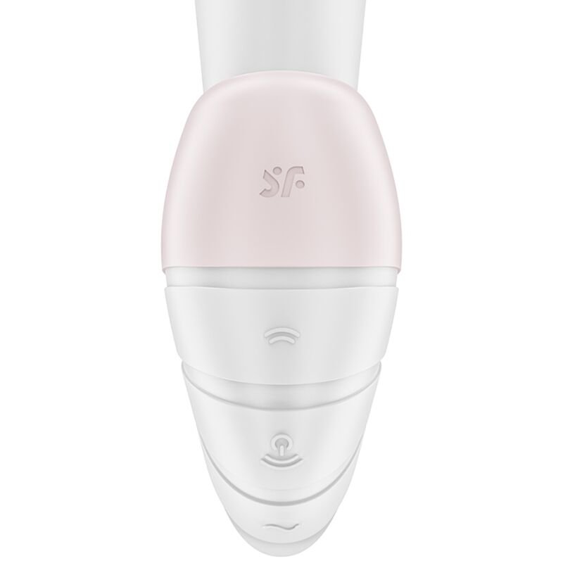 SATISFYER - SUPERNOVA AIR PULSE STIMULATOR & VIBRATION WHITE