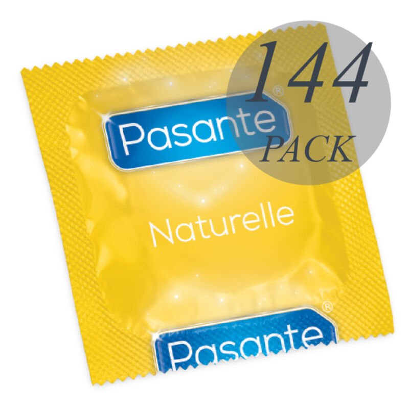 PASANTE - CONDOMS NATURELLE BAG 144 UNITS PASANTE