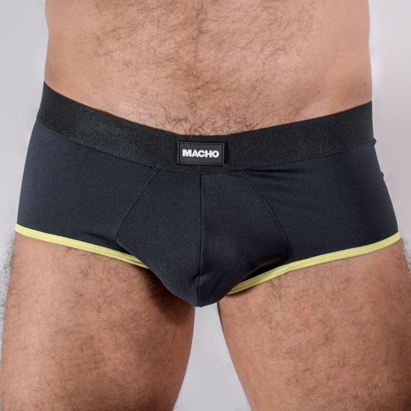 Buy Macho - Ms24a Brief Underpants Dark Yellow L Macho - Ms24a Brief Underpants Dark Yellow L