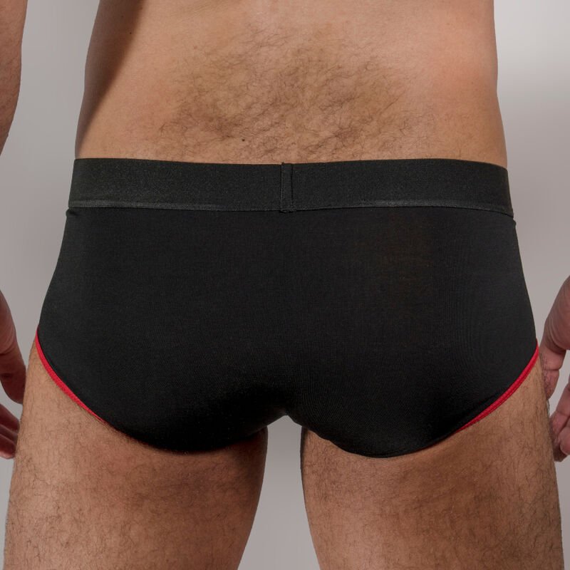 MACHO - MS24R UNDERPANTS BRIEF DARK RED L