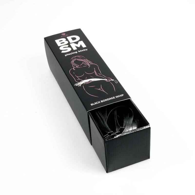 Secretplay - Black Bondage Whip Bdsm Collection SECRETPLAY - BLACK BONDAGE WHIP BDSM COLLECTION