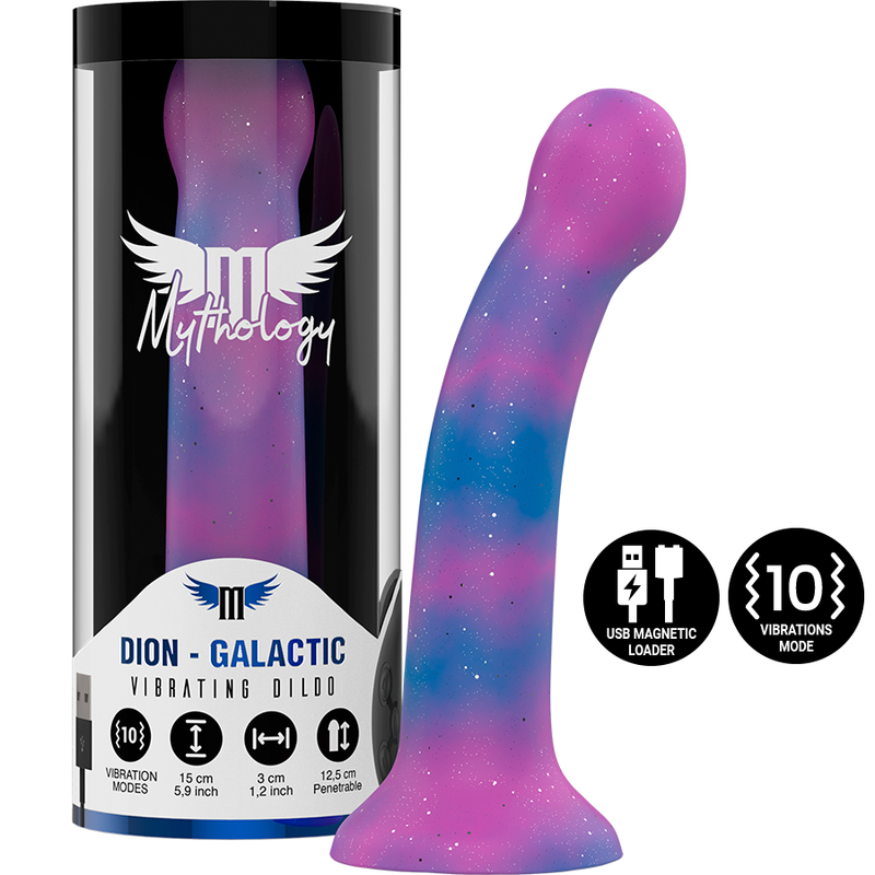 Buy Mythology - Dion Galactic Dildo S - Vibrator Watchme Wireless Technology Compatible