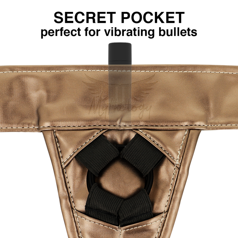 Mythology - Fantasy Harness - Bronze Harness S/m MYTHOLOGY - FANTASY HARNESS - BRONZE HARNESS S/M