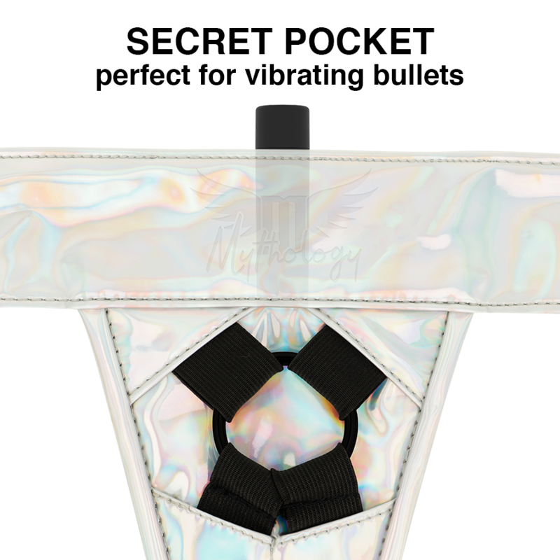 Mythology - Fantasy Harness - Iridescent Harness S/m MYTHOLOGY - FANTASY HARNESS - IRIDESCENT HARNESS S/M