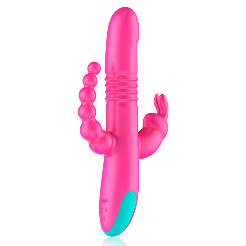 Happy Loky - Donald Triple Stimulation: Anal, G-spot & Clitoral Watchme Wireless Technology Compatible HAPPY LOKY - DONALD TRIPLE STIMULATION: ANAL, G-SPOT & CLITORAL WATCHME WIRELESS TECHNOLOGY COMPATIBLE