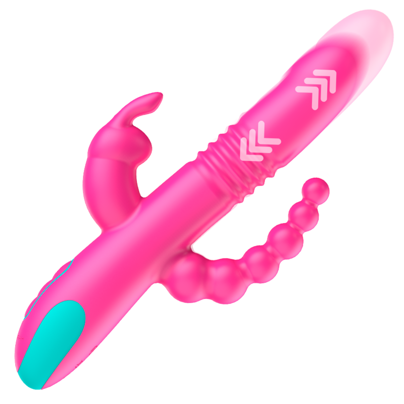 HAPPY LOKY - DONALD TRIPLE STIMULATION: ANAL, G-SPOT & CLITORAL WATCHME WIRELESS TECHNOLOGY COMPATIBLE HAPPY LOKY
