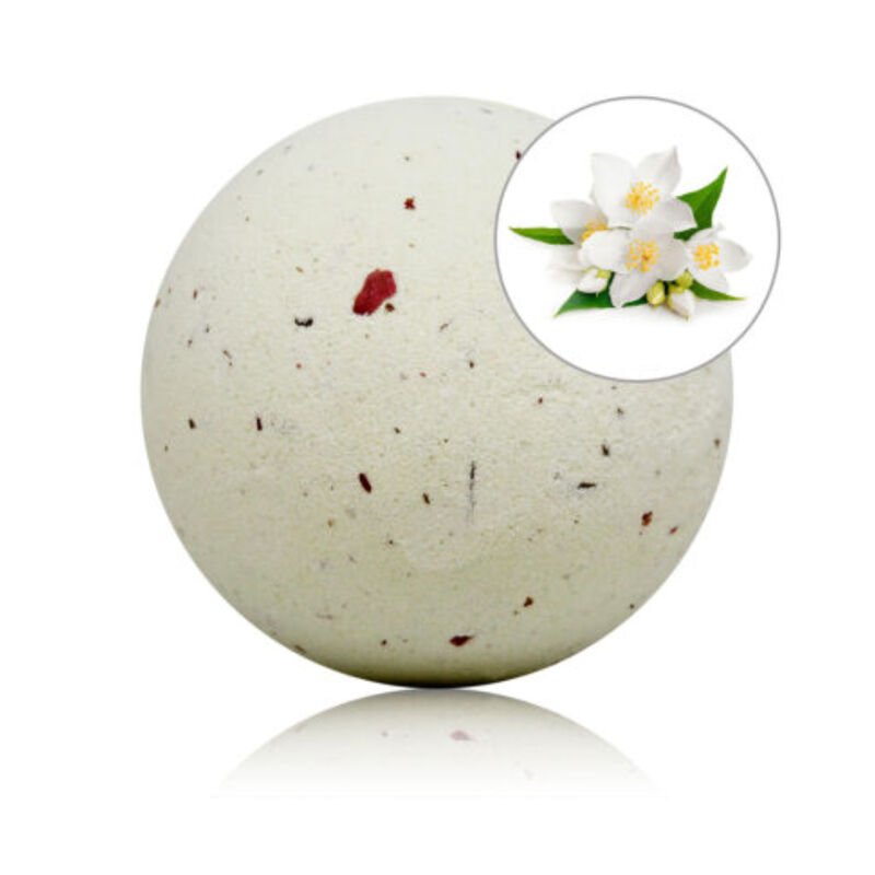 TALOKA - JASMINE SCENTED BATH BOMB WITH ROSE PETALS TALOKA