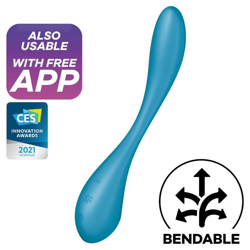 Buy Satisfyer - G-spot Flex 5 Multi Vibrator Blue
