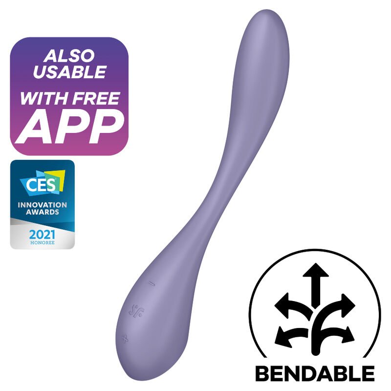 Buy Satisfyer - G-spot Flex 5 Multi Vibrator Lilac
