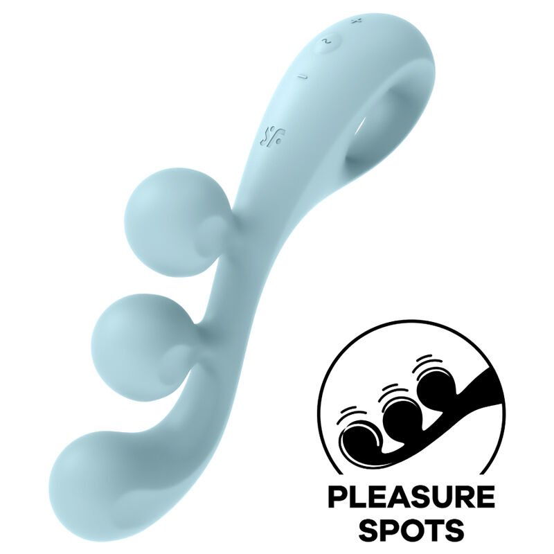 Buy Satisfyer - Tri Ball 2 Multi Vibrator Blue