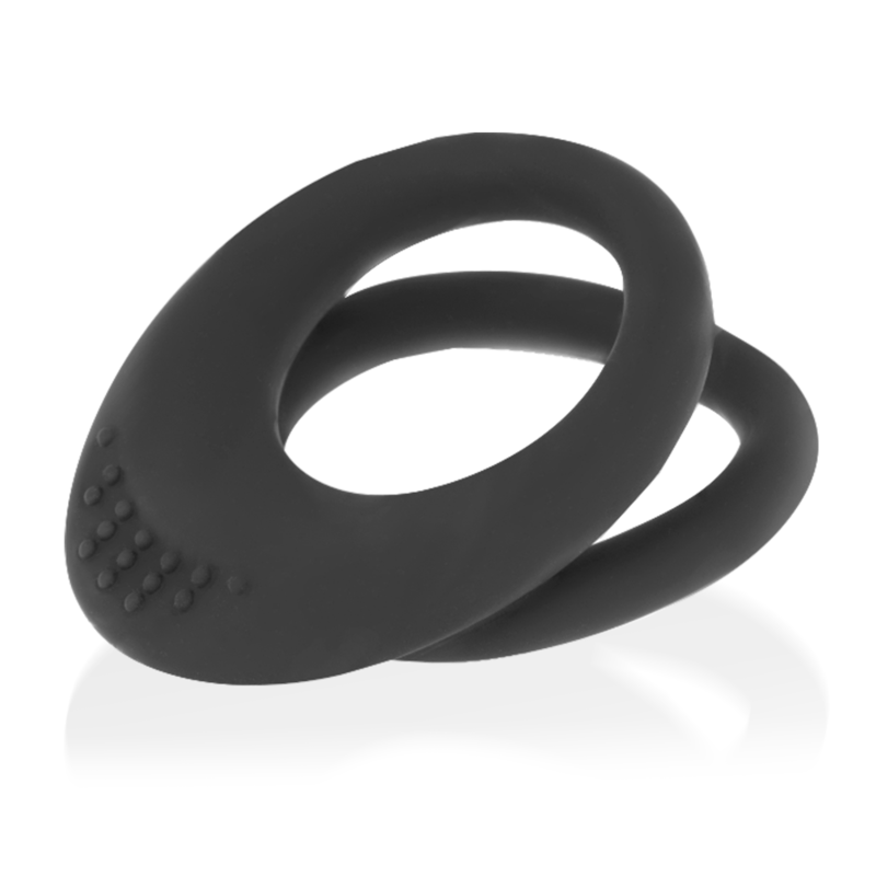 OHMAMA DOUBLE SILICONE RING 3.5 CM - 4.5 CM OHMAMA FETISH
