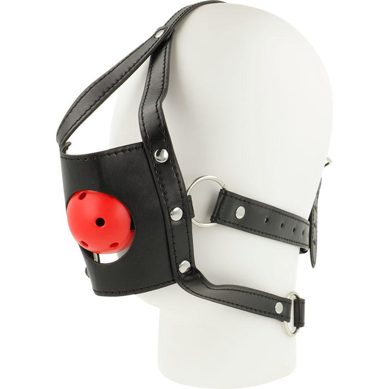 OHMAMA OPEN MOUTH HEAD HARNESS OHMAMA FETISH