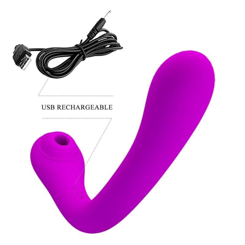 PRETTY LOVE - ALEX VIBRATOR AND LILAC CLITORAL STIMULATING WAVES