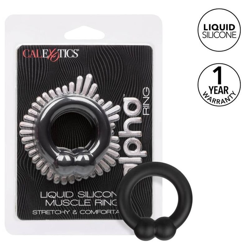 Calexotics - Alpha Muscle Ring Black CALEXOTICS - ALPHA MUSCLE RING BLACK