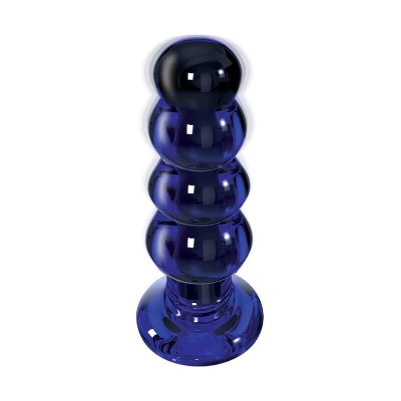 Toyjoy - Buttocks The Radiant Glass Buttplug TOYJOY - BUTTOCKS THE RADIANT GLASS BUTTPLUG