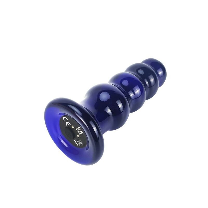 Toyjoy - Buttocks The Radiant Glass Buttplug TOYJOY - BUTTOCKS THE RADIANT GLASS BUTTPLUG