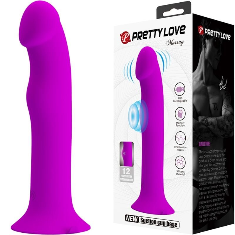 PRETTY LOVE - MURRAY VIBRATOR AND G-POINT STIMULATOR PURPLE PRETTY LOVE FLIRTATION