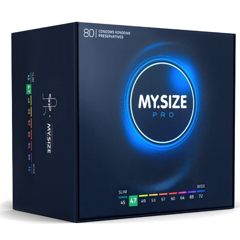 Buy My Size - Pro Condoms 47 Mm 80 Units