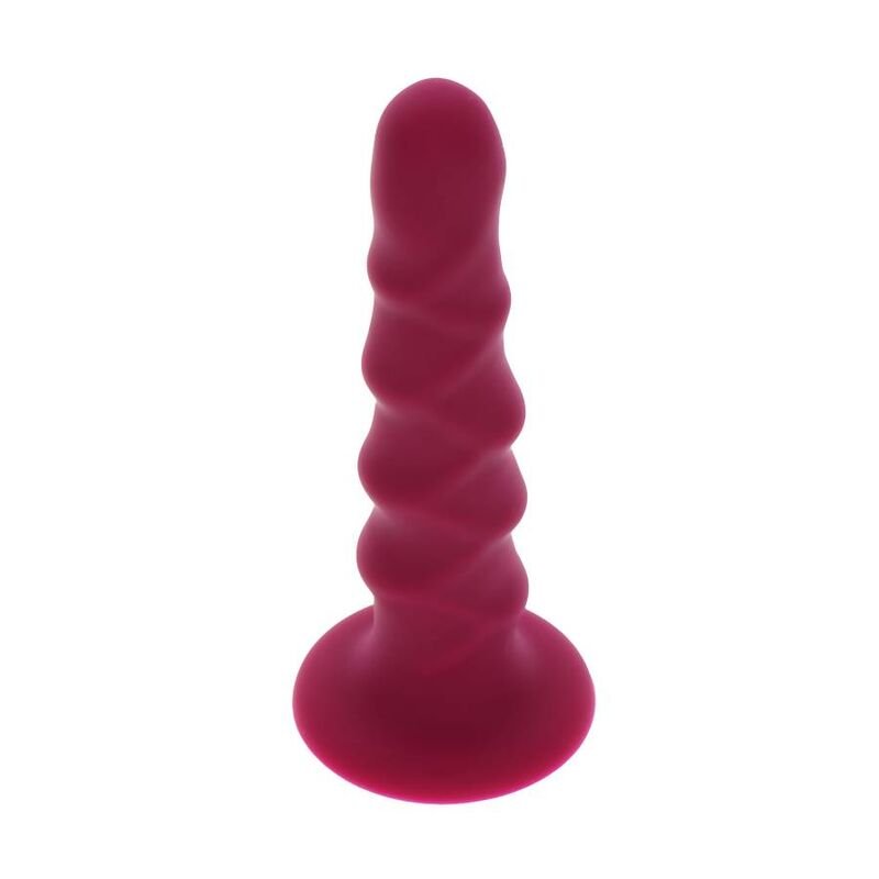 Get Real - Ribbed Dong 12 Cm Red GET REAL - RIBBED DONG 12 CM RED