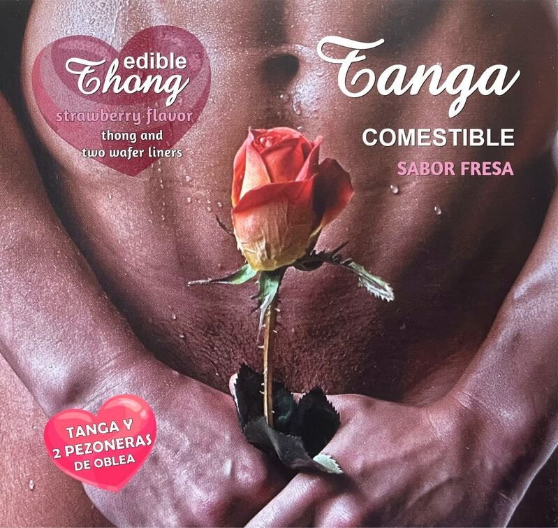 Buy Hotflowers - Men S Thong+ 2 Strawberry Wafer Nipple /es/pt/en/fr/it/ Hotflowers - Men S Thong+ 2 Strawberry Wafer Nipple /es/pt/en/fr/it/
