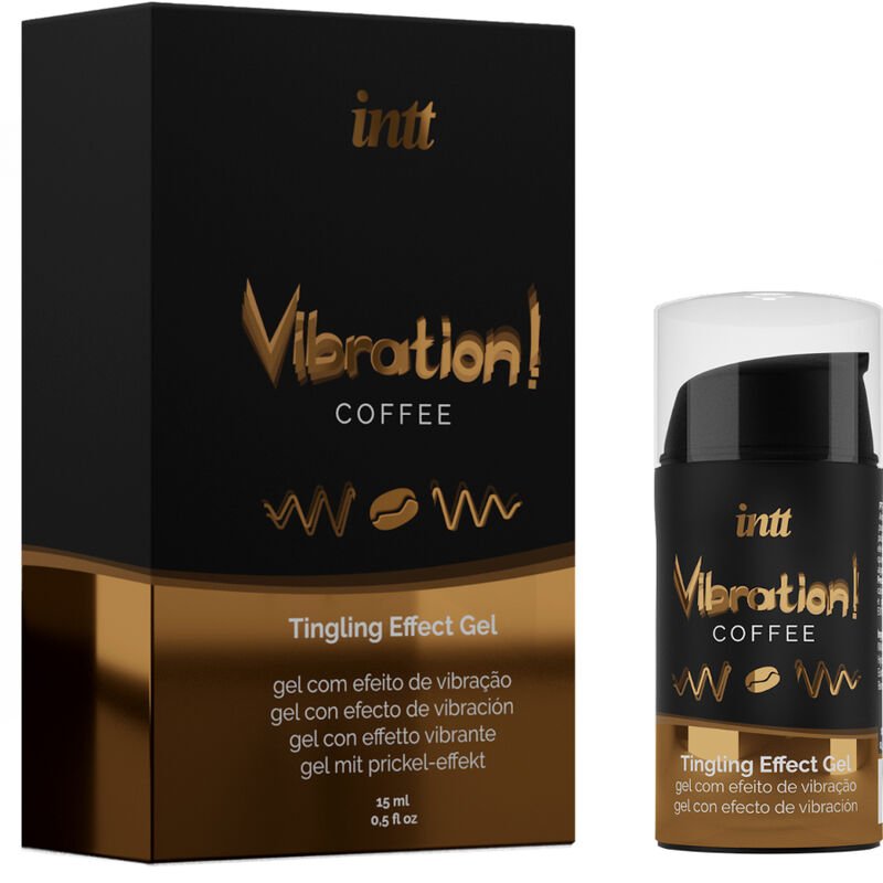 Intt - Powerful Intimate Stimulant Liquid Vibrating Gel Coffee 15ml INTT - POWERFUL INTIMATE STIMULANT LIQUID VIBRATING GEL COFFEE 15ML