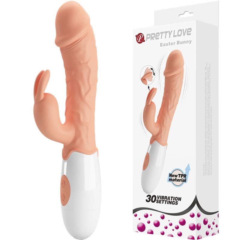 PRETTY LOVE - EASTER BUNNY VIBRATOR WITH STIMULATOR PRETTY LOVE
