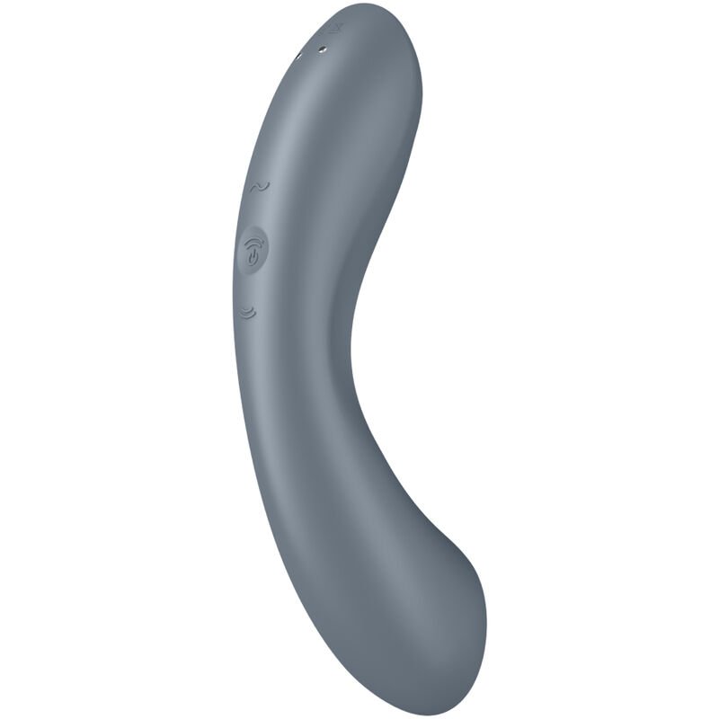 Satisfyer - Curve Trinity 1 Air Pulse Vibration Grey SATISFYER - CURVE TRINITY 1 AIR PULSE VIBRATION GREY