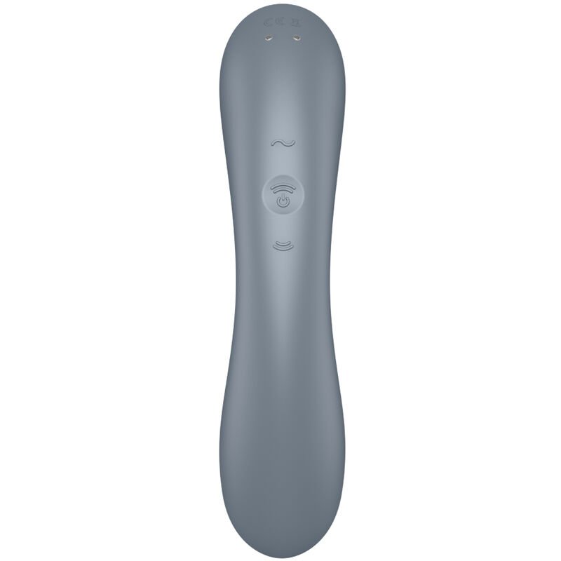 Satisfyer - Curve Trinity 1 Air Pulse Vibration Grey SATISFYER - CURVE TRINITY 1 AIR PULSE VIBRATION GREY