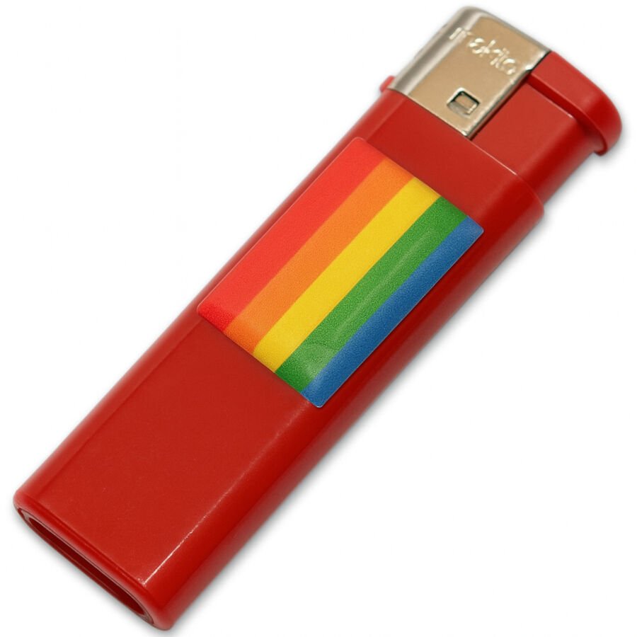 Buy Pride - Lighter Red With Lgbt Flag