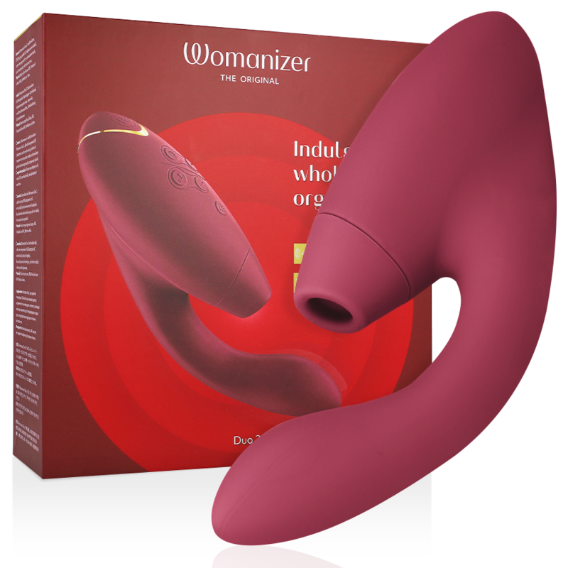 WOMANIZER - DUO 2 STIMULATOR BORDEAUX WOMANIZER
