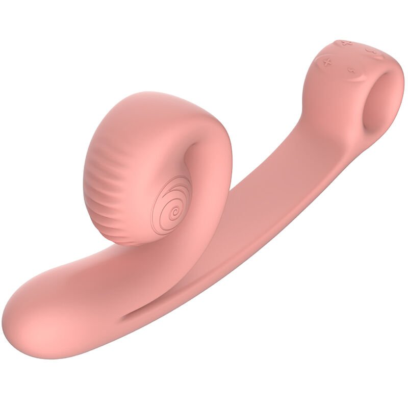 SNAIL VIBE - CURVE VIBRATOR PEACH SNAIL VIBE