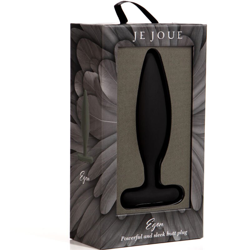 Je Joue - Egon Plug Anal Vibrator Black JE JOUE - EGON PLUG ANAL VIBRATOR BLACK