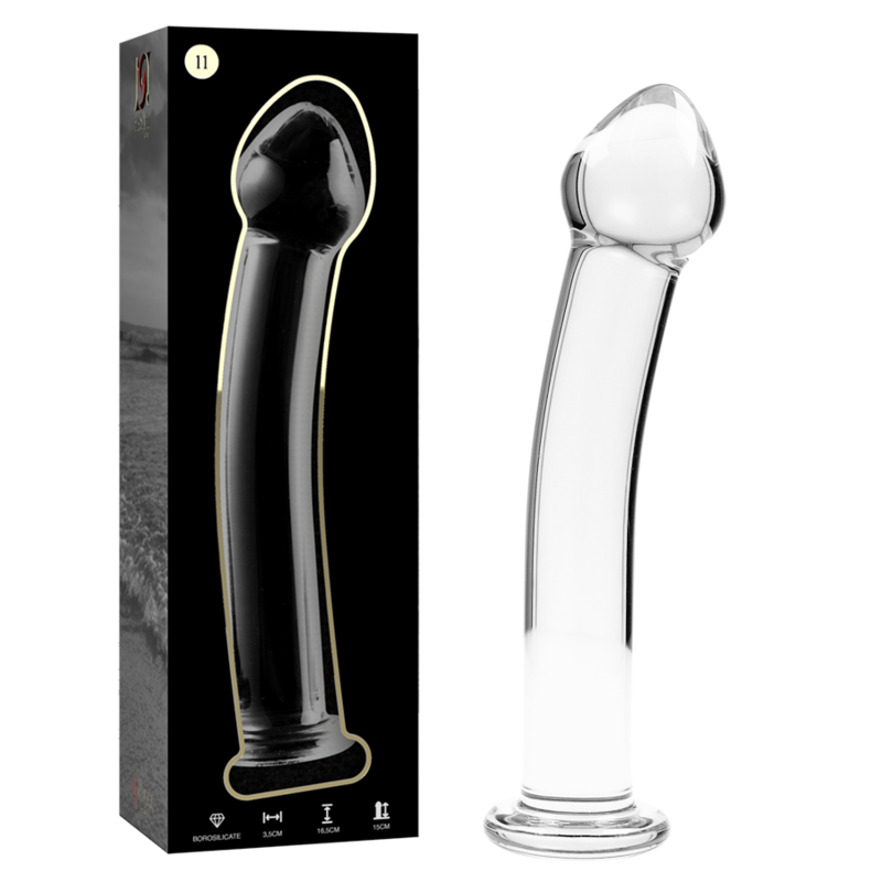Buy Nebula Series By Ibiza - Model 11 Dildo Borosilicate Glass Clear 16 Cm -o- 3 Cm