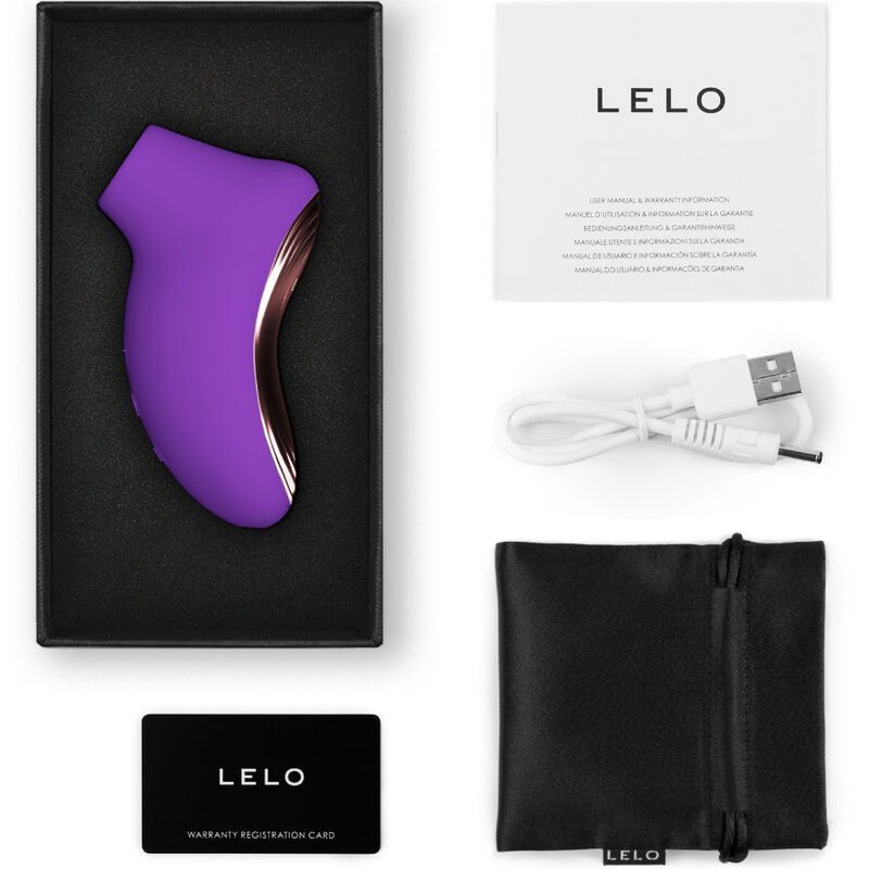 LELO - SONA 2 TRAVEL PURPLE SONIC CLITORIS MASSAGER