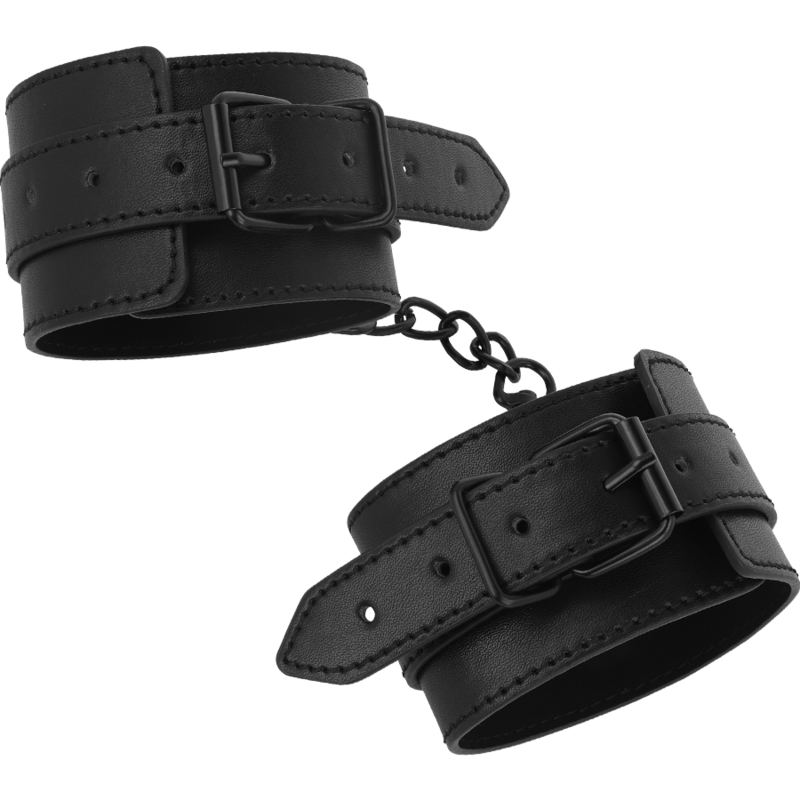 Intense - Fetish Vegan Leather Ankle Cuffs INTENSE - FETISH VEGAN LEATHER ANKLE CUFFS